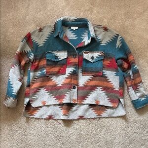 Southwestern Patterned Jacket